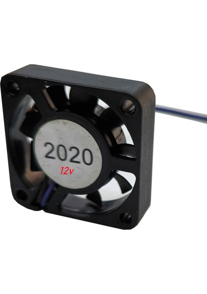 4cm 12V 2 Pinli Fan 4CMX4CMX1CM 2 Pimli 12VOLT Fan modelleri