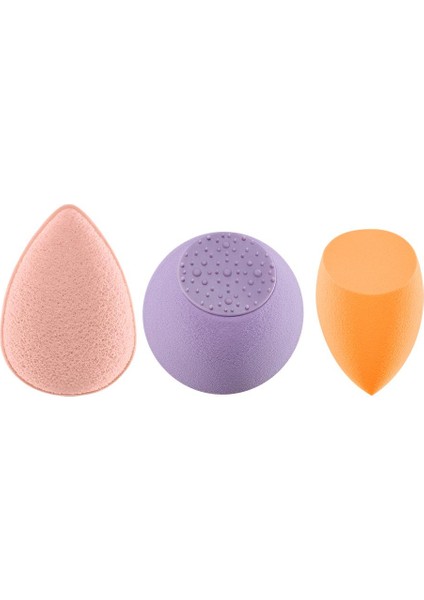 RT-4244 Glow Radiance Complexion Kit Cilt Bakım Makyaj Süngeri Seti fiyatları