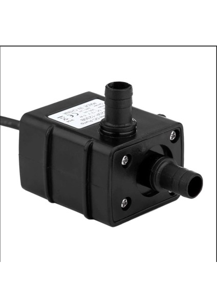 12 Volt Mini Dalgıç Tip Su Pompası Saatte 240 Litre (Boy 5,5 cm . En 3,5 cm . Yükseklik 4,2 Cm) modelleri