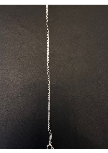 2 mm Figaro Erkek Gümüş Bileklik