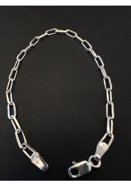 3,7 mm Ataç Erkek Gümüş Bileklik modelleri