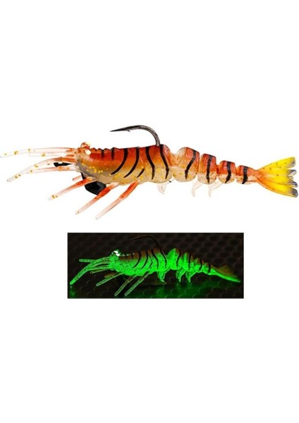 Shrimper 7.5cm 8.5gr Silikon Karides Yem F06 Angry Shrimp
