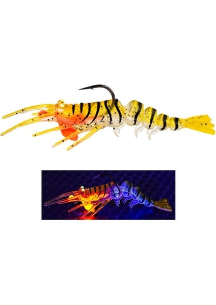 Shrimper 7.5cm 8.5gr Silikon Karides Yem F05 Real Shrimper