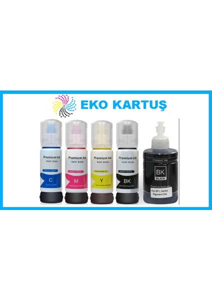 Epson 105 - 106 Muadil Mürekkep Takım L7160 - L7180