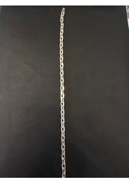 4,5 mm Gemi Zinciri Erkek Gümüş Bileklik