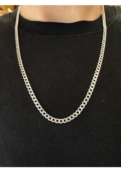 3,5 mm Gurmet Zincir Erkek Gümüş Kolye fiyatları