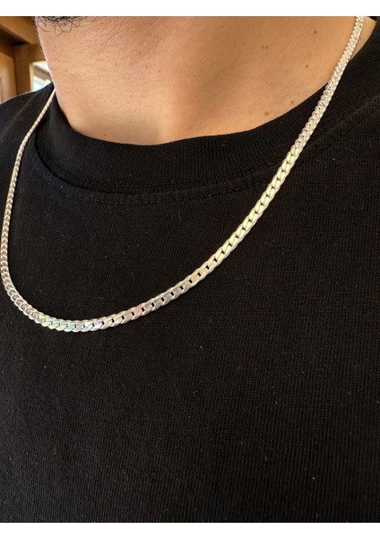 3 mm Italyan Ezme Gurmet Zincir Erkek Gümüş Kolye fiyatları