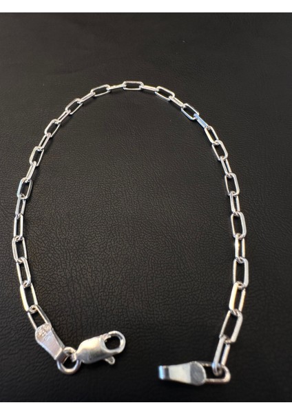 3 mm Ataç Erkek Gümüş Bileklik modelleri