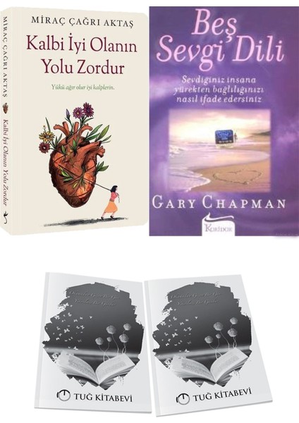 Kalbi Iyi Olanın Yolu Zordur ve Beş Sevgi Dili + Hediyeli