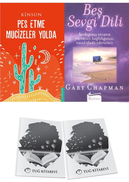 Pes Etme Mucizeler Yolda ve Beş Sevgi Dili + Hediyeli