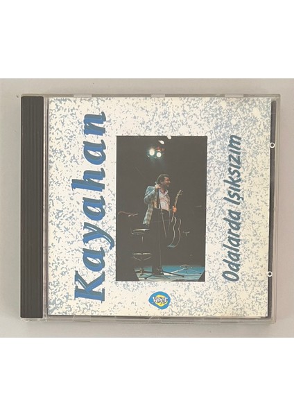 Kayahan Odalarda Işıksızım CD (Orijinal 1992 Dönem Baskı Kaset Yüzeysel Çizikler Mevcuttur)
