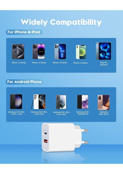 Android/iphone/tablet/samsung Uyumlu 33W Pd Type-C / Type-A Hızlı Çoklu Şarj Adaptörü Aleti indirimleri