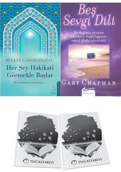 Her Şey Hakikati Görmekle Başlar ve Beş Sevgi Dili + Hediyeli