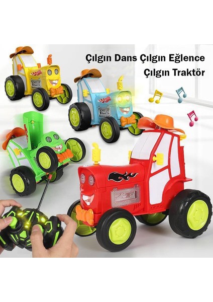 Oyuncak Dans Eden Çılgın Traktör - Kumandalı Çılgın Traktör 2101-A fiyatları