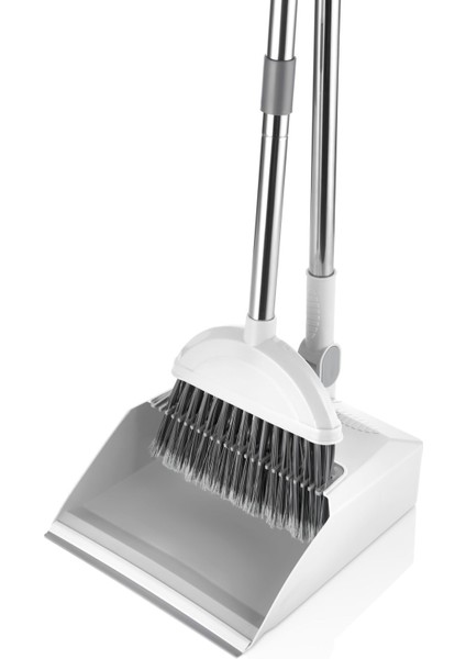 Beyaz Katlanabilir Fırça ve Taraklı Paslanmaz Çelik Saplı Faraş Seti modelleri