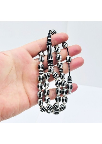 120 Mikron Usta İşi Erzurum Oltu Taşı Tesbih indirimleri