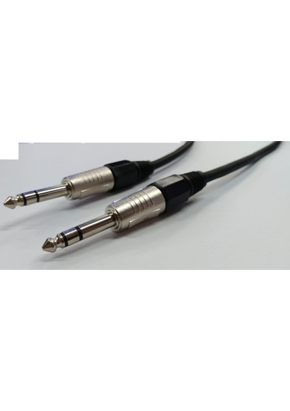 Stereo Trs Kablo - 6.3 Mm - Erkek - Erkek - 7 Metre