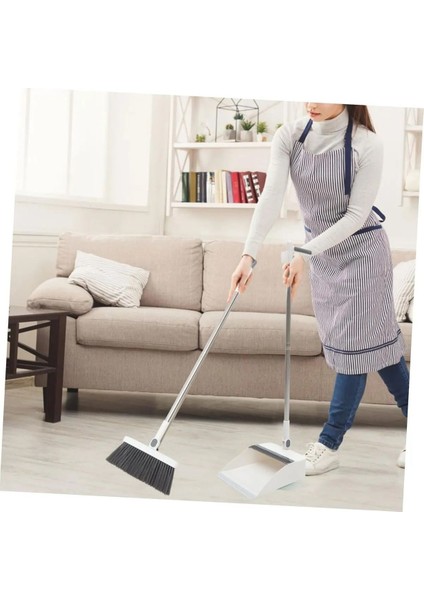 Katlanabilir Tüy Toplayıcı ve Taraklı Süpürge Temizlik Seti modelleri