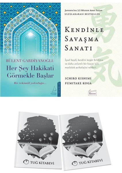 Her Şey Hakikati Görmekle Başlar ve Kendinle Savaşma Sanatı + Hediyeli