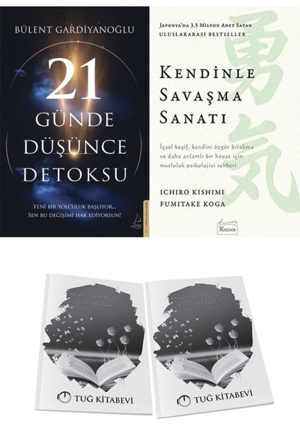 21 Günde Düşünce Detoksu ve Kendinle Savaşma Sanatı + Hediyeli