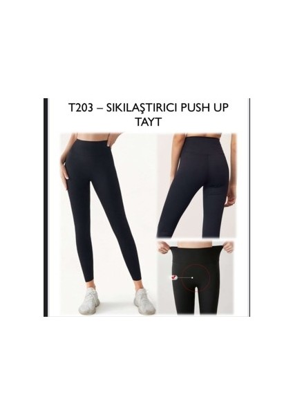 Toparlayıcı Push Up Tayt T203