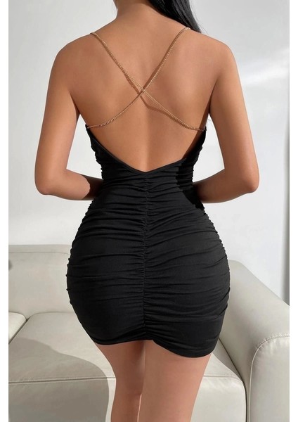 Zincirli Mini Elbise modelleri