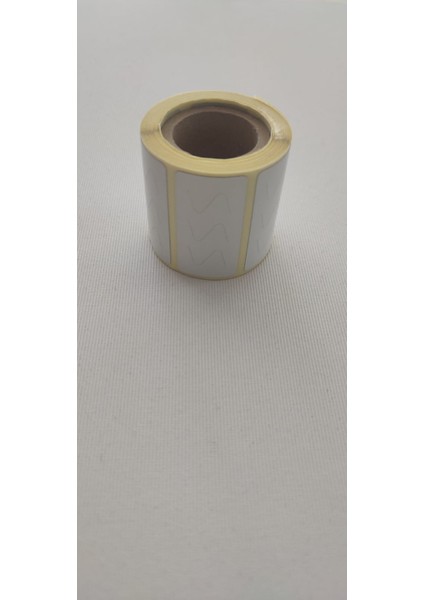 40X20 S Stilli Sürsarlı 35 Rulo 8750 Adet Barkod Etiketi Beyaz