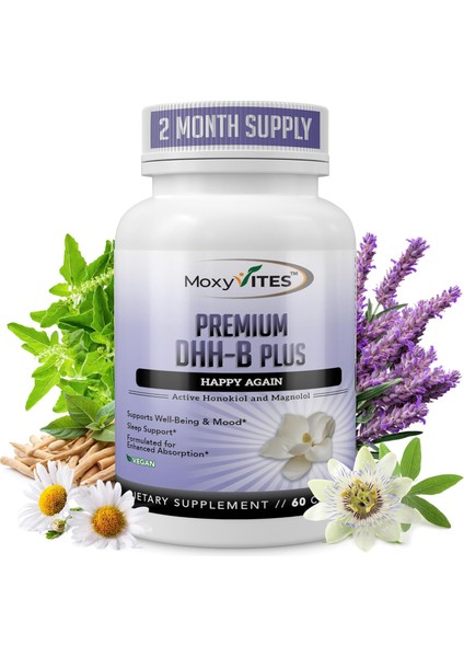 Dhh-B Bioactive Honokiol Magnolia Bark Extract For Cellular Health 60 Capsules
