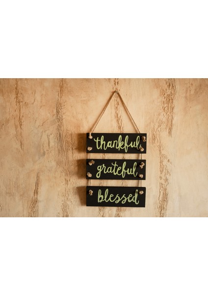 3'lü El Yapımı Jüt Halat Askılı Rengarenk Mottolu Ahşap Iç ve Dış Mekan Bohem Duvar Panosu fiyatları