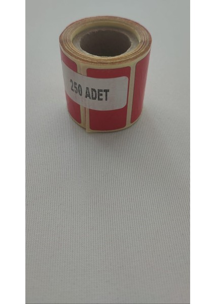 40X20 S Stilli Sürsarlı 35 Rulo 8750 Adet Indirim Barkod Etiketi Kırmızı