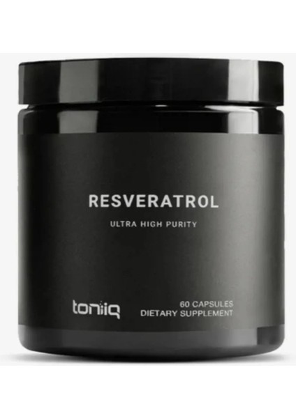 Ultra High Purity Resveratrol Capsules - 98% Trans-Resveratrol 60 Capsules