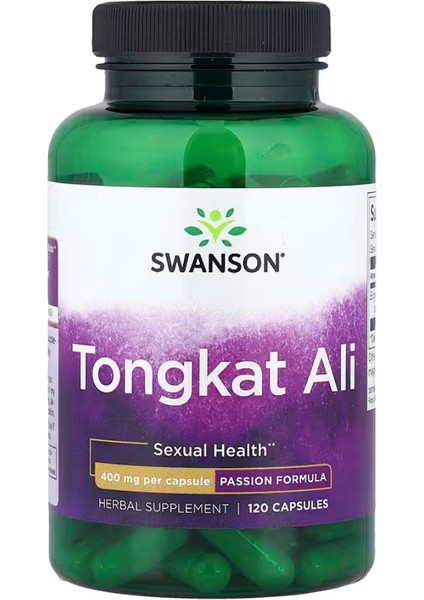 Tongkat Ali, 120 Capsules (400 Mg Per Capsule)