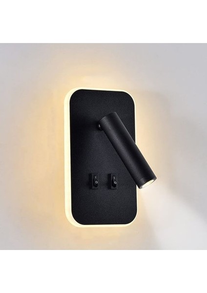 Ekim Aydınlatma Oynar Başlı, 3000 Kelvin Günışğı Ledli 12W Duvar Aplik, Yatak Başı Aplik modelleri