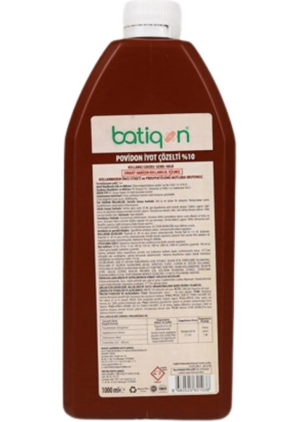 Aqua - Batikon 1 Lt - 1 Adet