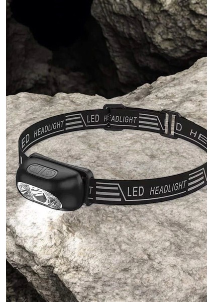 Kamp Lambası LED Işık Kafa Lambası Balıkçı Lambası Ayarlanabilir