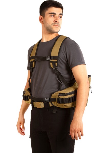 Vestpack Camel Çantalı Avcı Yeleği indirimleri