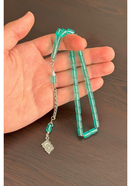 Günlük Kullanım Boy Su Yeşili Uçak Camı Tesbih