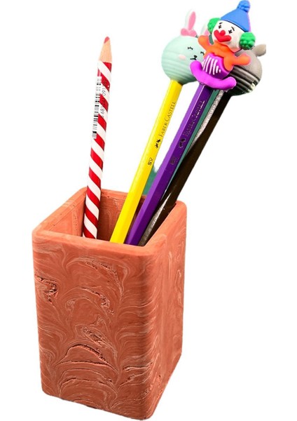 Terracotta Serisi Beton Kalemlik