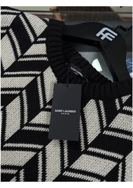 Saınt Laurent Knıtwear Ls