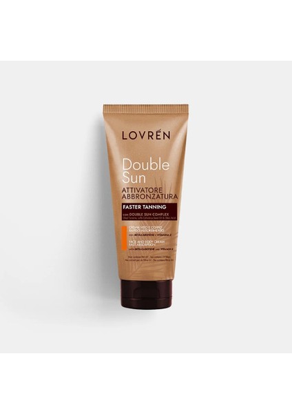 Solaire Double Sun Tanning Activator Bronzlaştırıcı Krem 100ml