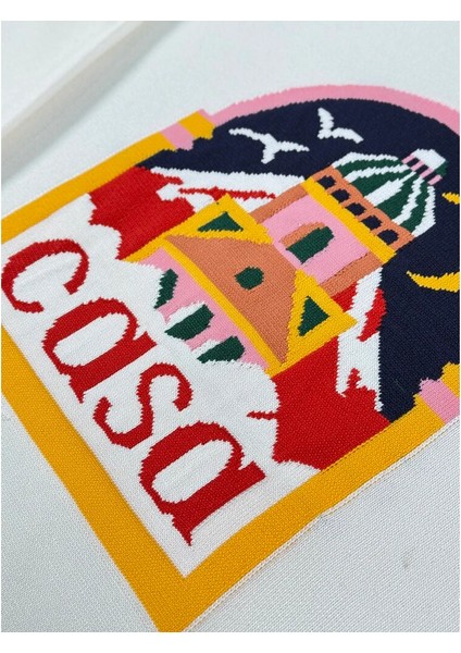 Ön Nakış Detaylı Erkek Triko Kazak fiyatları