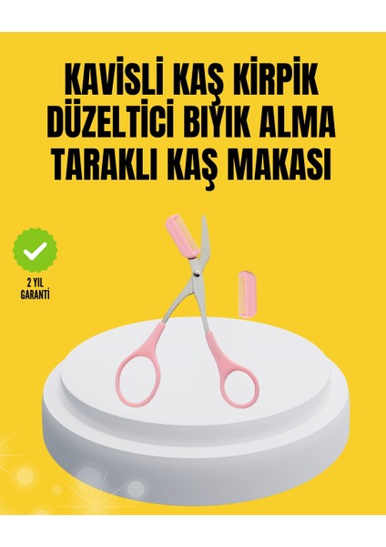 Kaş, Kirpik ve Tırnak Çevresi Temizliği Için Çok Fonksiyonlu Makas