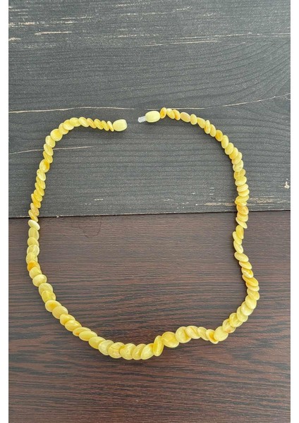 Işçilikli Kaya Damla Kehribar Genç ve Bebek Kolye fiyatları