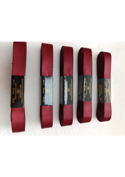 Saten Kurdele 2 cm 10 Metre, Bohça Çeyiz Özel Gün Hediye Süsleme Kurdelesi