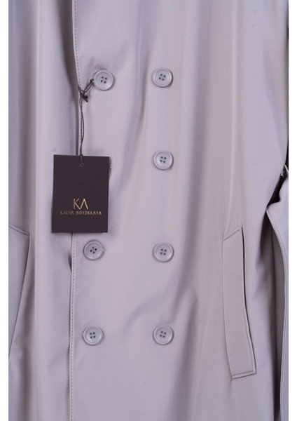 Modern Fonksiyonel Erkek Trençkot - Dayanıklı Polyester KUMAŞ-KAW9201W fiyatları
