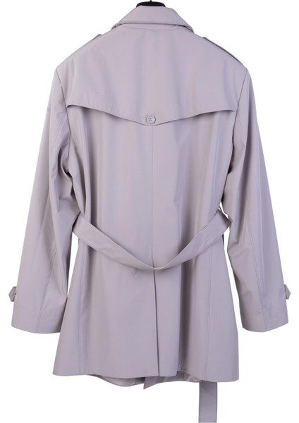 Modern Fonksiyonel Erkek Trençkot - Dayanıklı Polyester KUMAŞ-KAW9201W indirimleri