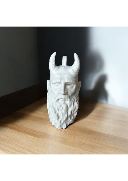 God Of War Mimir Anahtarlık & Masaüstü Dekor – Kabuk Factory Tasarım