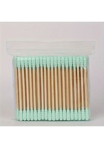 100 Adet Premium Çok Amaçlı Kulak ve Makyaj Temizleme Pamukları