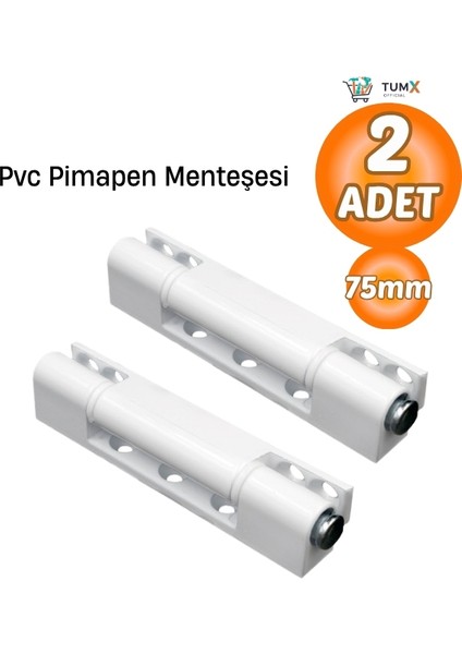Pvc Pimapen Pencere Kapı Menteşesi Metal 2 Adet