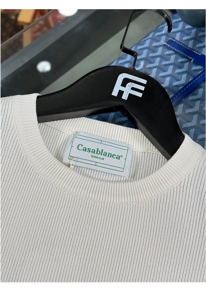 Logo Embroıded Knıtwear Ls fırsatları